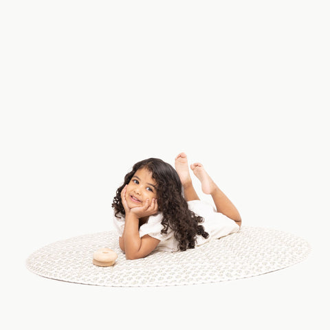 Quilted Mini Circle Mat