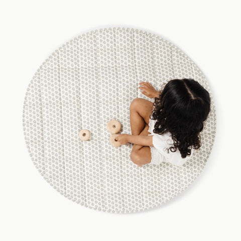 Quilted Mini Circle Mat