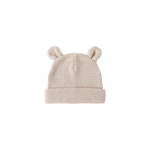 Baby Bear Beanie - Oat
