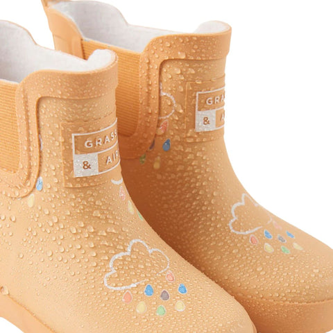Color-Changing Short Wellies - Peach