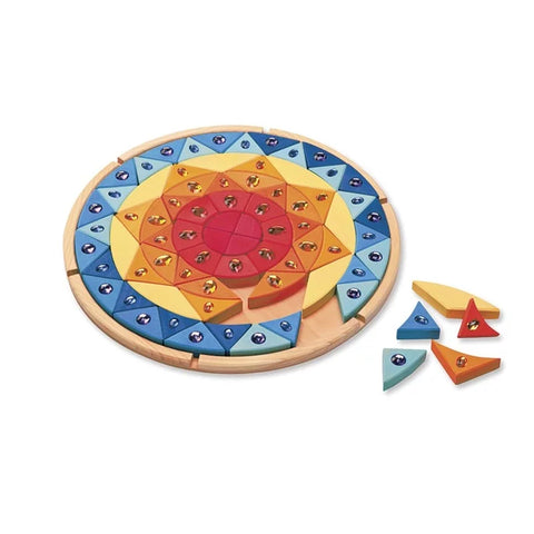 Sparkling Mandala Sun Creative Puzzle