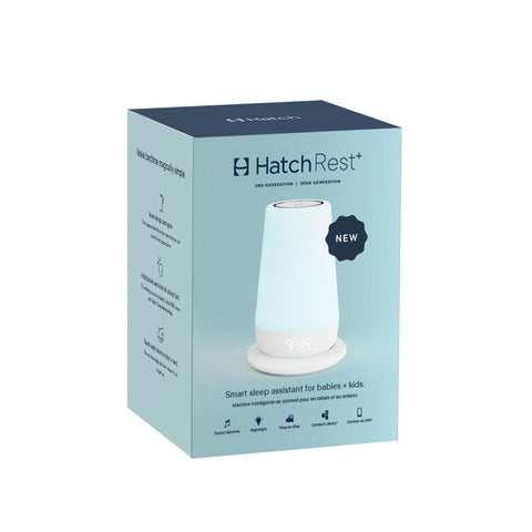 Hatch Rest+ 2nd Gen Night Light, Sound Machine, with Battery