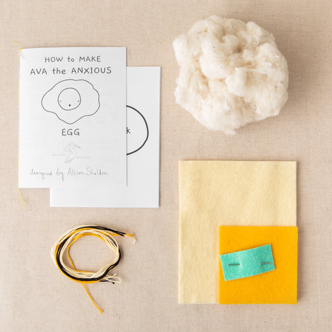 Sewing Kit - Ava the Anvxious Egg