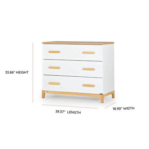 Lala Little 3-Drawer Nursery Dresser