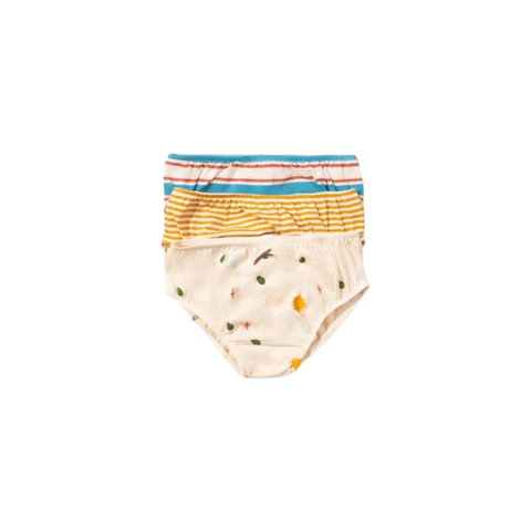 Little Green Radicals Organic Underwear 3 Pack Set - Adventure