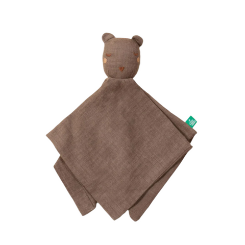 Bear Organic Baby Comforter Toy