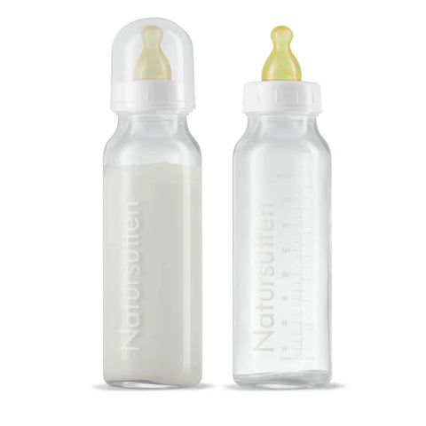 natursutten glass baby bottle 8 oz