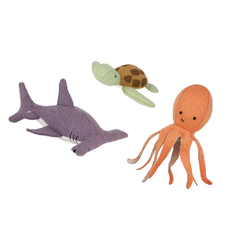 Holdie Wool Set - Marine Animals