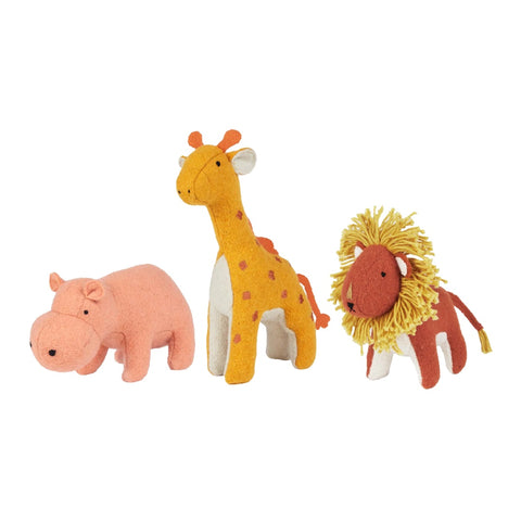 Holdie Wool Set - Savannah Animals