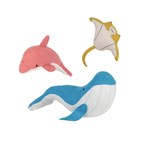Holdie Wool Set - Ocean Animals