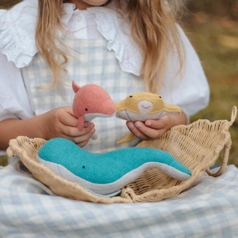 Holdie Wool Set - Ocean Animals