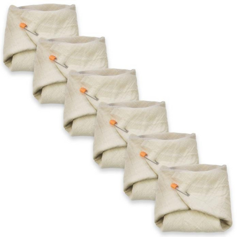 Osocozy Organic Muslin Flats One Size Cloth Diapers