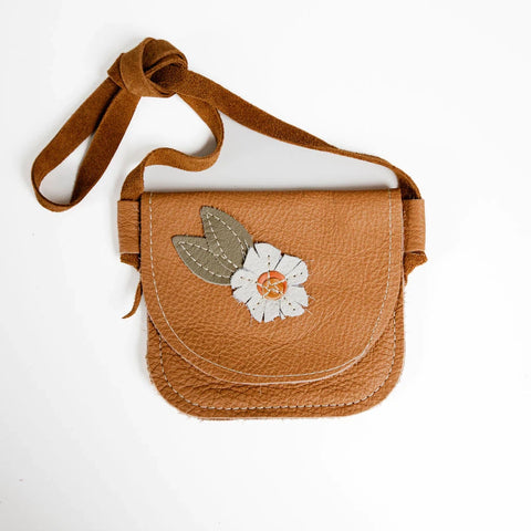 Daisy Leather Purse