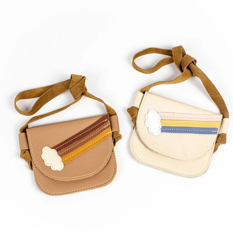 starry knight rainbow leather purse