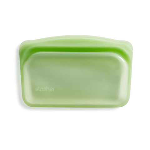 stasher snack bag green