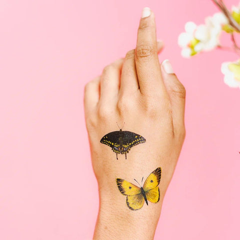 Tiny Temporary Tattoo Tin - Butterfly