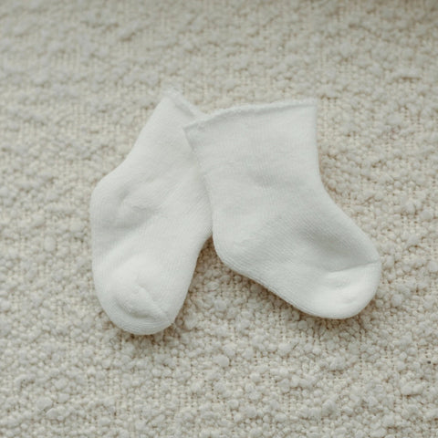 Organic Cotton Baby Socks - 6 Pack