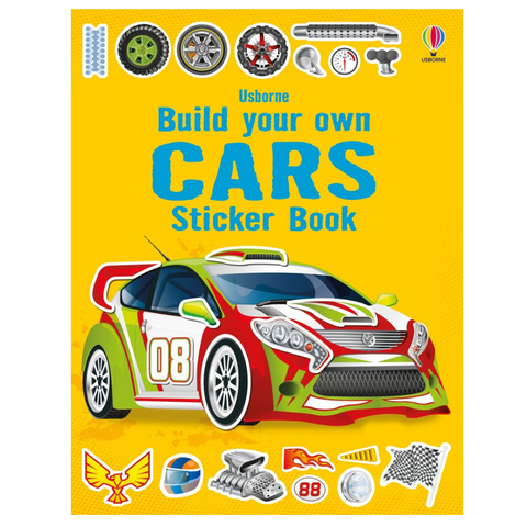 Build Your Own Cars Sticker Book