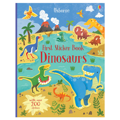 First Sticker Book Dinosaurs