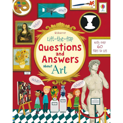 Lift-The-Flap Q & A Book About Art