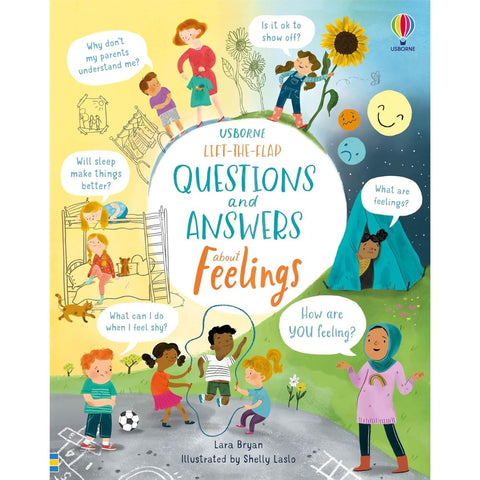 Lift the Flap Q & A Book About Feelings