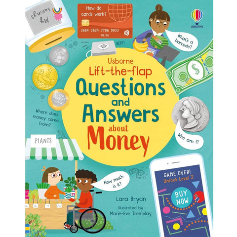 Lift-The-Flap Q & A Book About Money