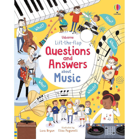 Lift the Flap Q & A Book About Music
