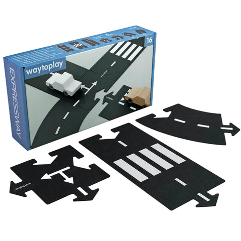 waytoplay flexible road set expressway