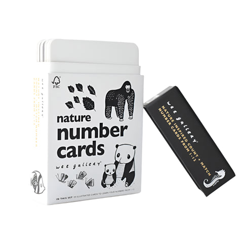 Nature Number Cards
