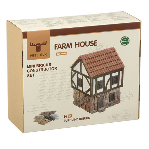 Mini Bricks Constructor Set - Farm House