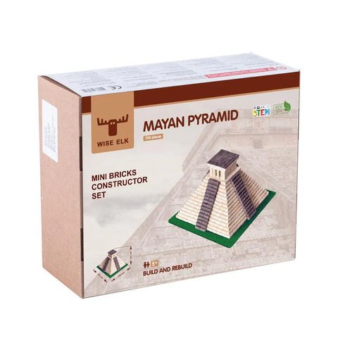 Mini Bricks Constructor Set - Mayan Pyramid