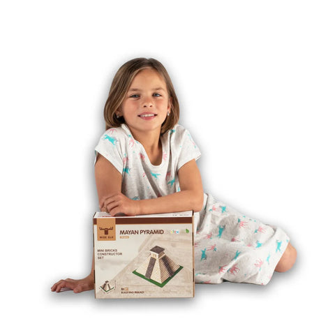 Mini Bricks Constructor Set - Mayan Pyramid