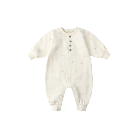 Relaxed Fleece Jumpsuit - Shooting Stars