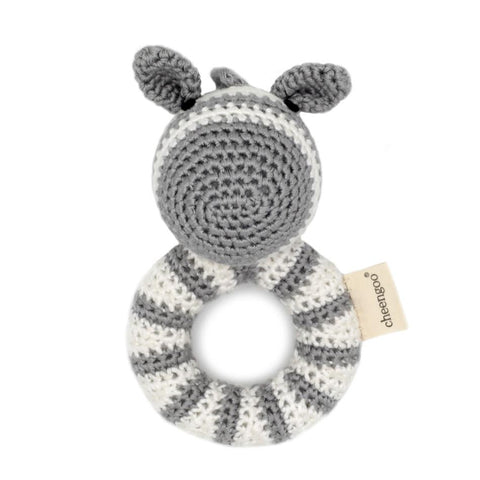 Ring Rattle - Zebra