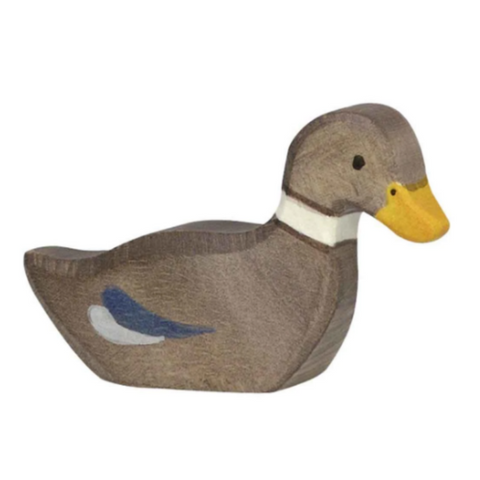 holztiger duck swimming