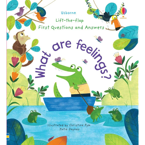 Lift-The-Flap First Q & A Book What are Feelings?