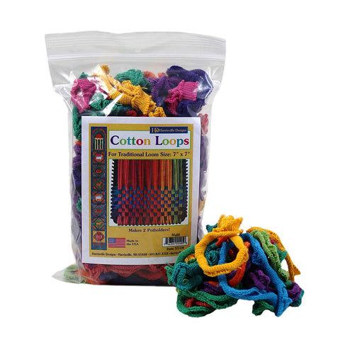Multi-Color Cotton Loops