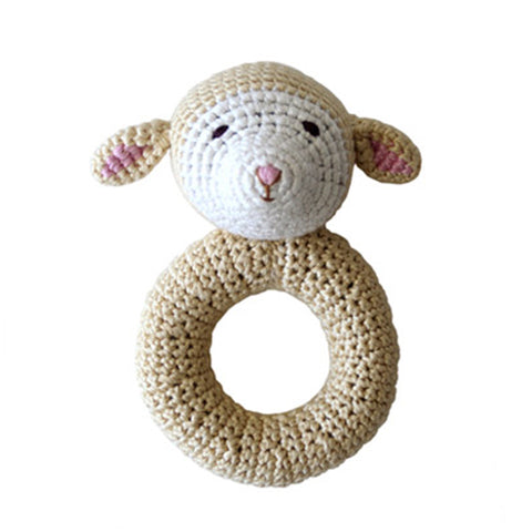 Ring Rattle - Lamb