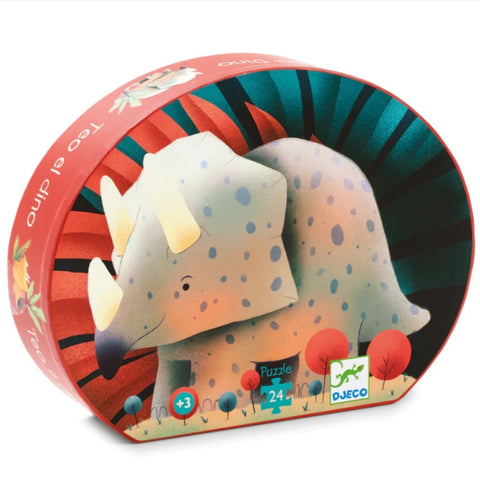 24 Piece Puzzle - Teo the Dino