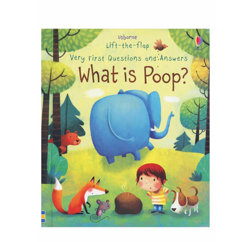 Lift-The-Flap Very First Q & A Book What is Poop?