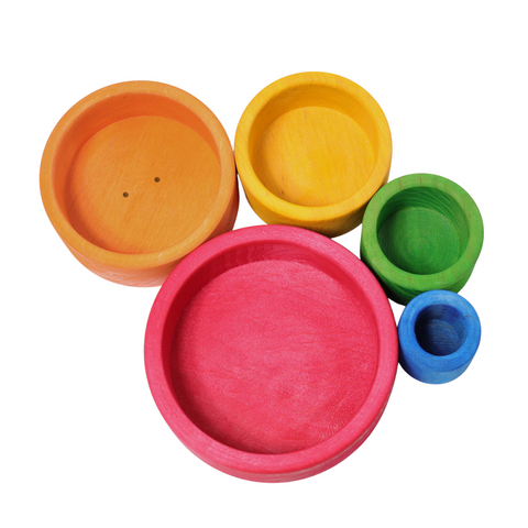 Stacking Bowls - Red