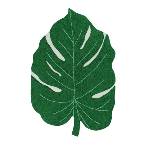 Washable Rug - Monstera Leaf