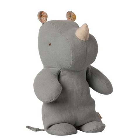 Small Rhino - Blue Grey
