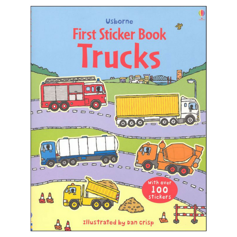 First Sticker Book Trucks
