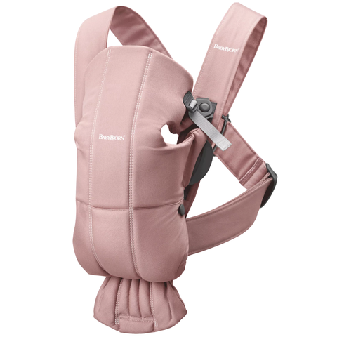 BabyBjorn Dusty Pink Mini Newborn Carrier