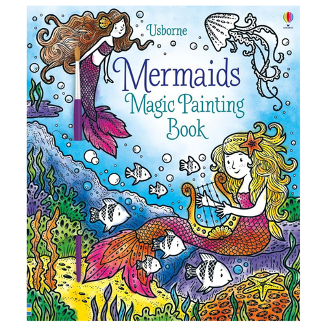 Mermaids Magic Painting Book