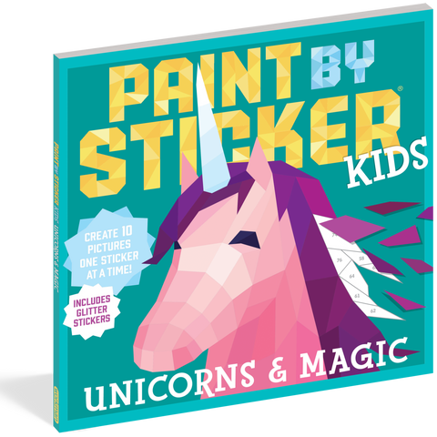 Paint by Sticker Kids Unicorns and Magic