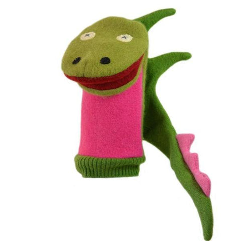 Recycled Wool Puppet - Dragon
