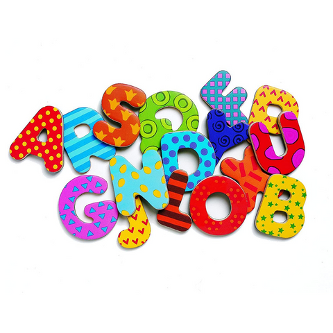 38 Magnetic Letter Magnets