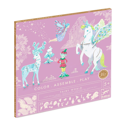 Color. Assemble. Play. - Fairy World